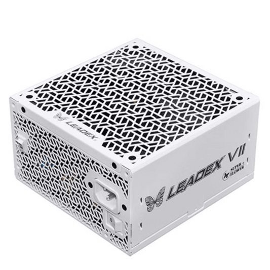 SUPER FLOWER Leadex VII Pro 1200W 80+ Platinum ATX 3.1 Fully Modular Power Supply ( 1200W ) ( White )