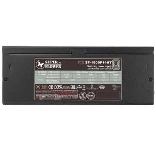 SUPER FLOWER Leadex 1600W 80 + Titanium ATX 3.1 Fully Modular Power Supply (1600 W)