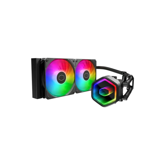 COOLER MASTER MasterLiquid Core ll 240 ARGB 240mm CPU Liquid Cooler ( Black ) ( Core 2 )