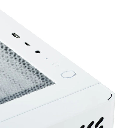 COOLER MASTER Elite 502 ARGB EATX Mid Tower Cabinet ( White )