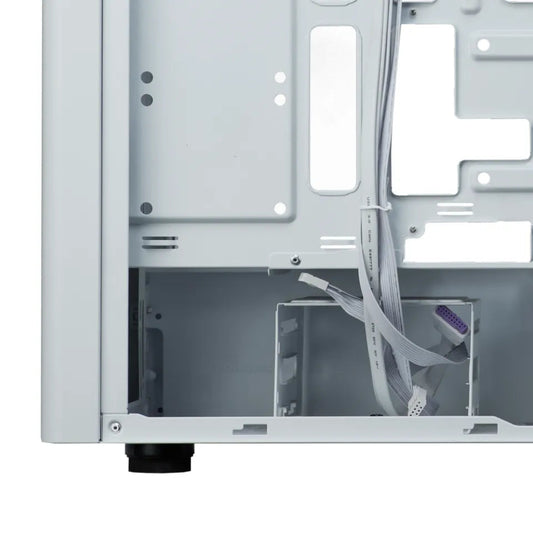 COOLER MASTER Elite 502 ARGB EATX Mid Tower Cabinet ( White )