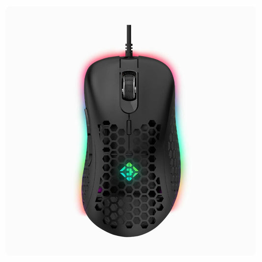 COSMIC BYTE Spectrum RGB Wired Gaming Mouse ( Black ) ( 12800DPI / 6 Macro Buttons )
