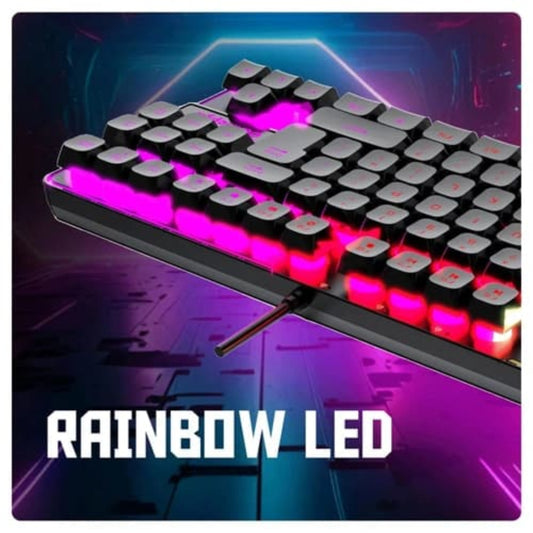 COSMIC BYTE CB-GK-20 Styx Tenkeyless Wired Membrane Gaming Keyboard ( Black ) ( Membrane Switch )