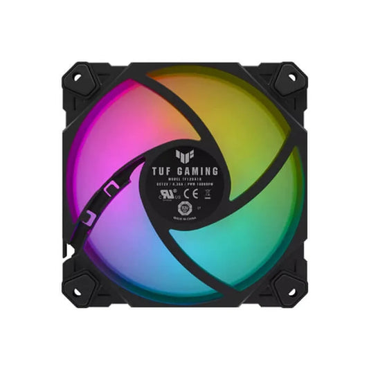 ASUS TUF GAMING TF120 ARGB Cabinet Fan ( Black ) ( Single Pack )