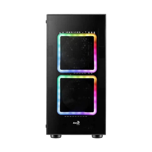 AEROCOOL Tor ARGB ATX Mid Tower Cabinet (Black)