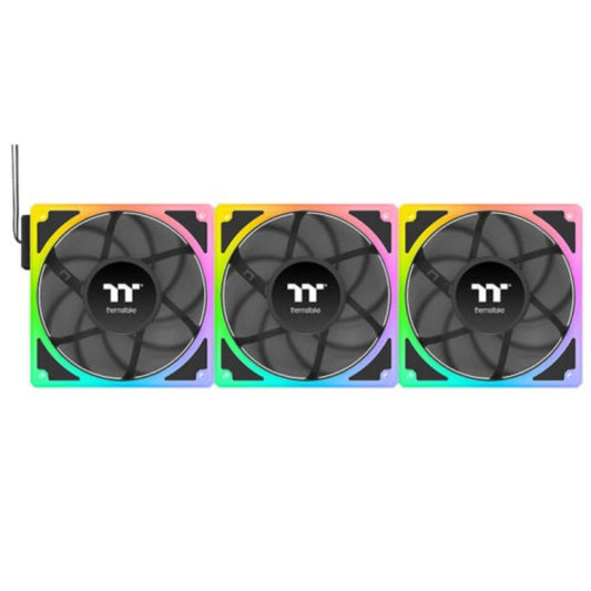 THERMALTAKE Toughfan EX 120 120mm ARGB Sync Cabinet Fan (Black) (Triple Pack)