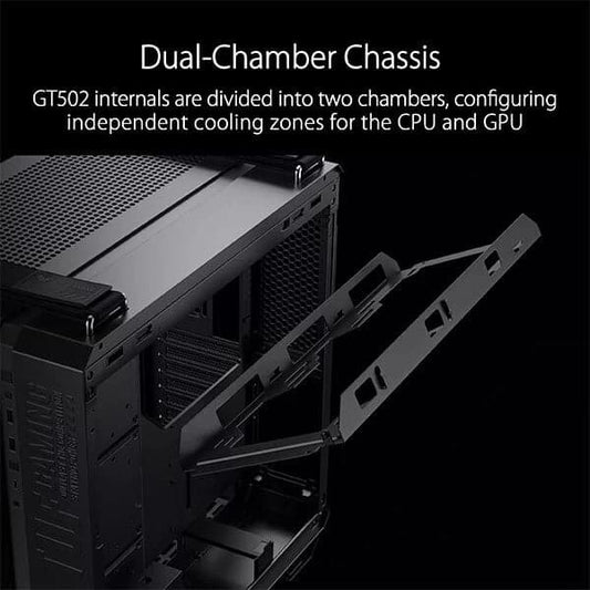 ASUS TUF Gaming GT502 ATX Mid Tower Cabinet (Black)
