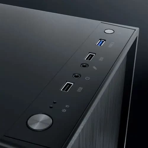 DAWG V 210 ATX Mid Tower Cabinet (Black)