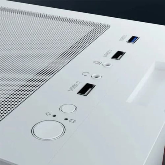 DAWG V 350 MATX Mid Tower Cabinet (White)