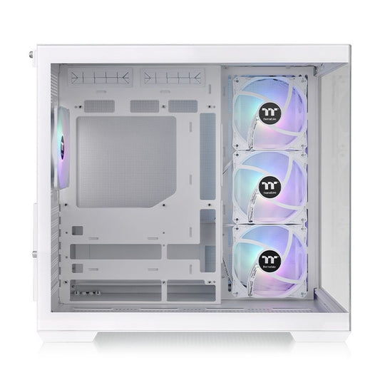 THERMALTAKE View 380 TG ARGB ATX Mid Tower Cabinet ( Snow White )