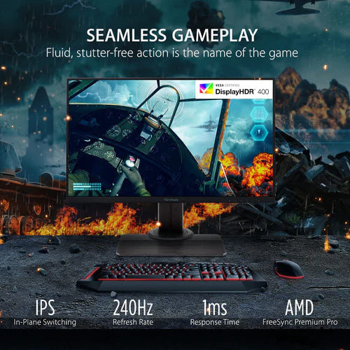 ViewSonic XG2431 24-inch Full-HD 240Hz Gaming Monitor