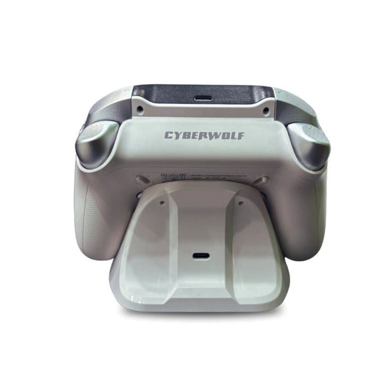 CYBERWOLF Vision Alpha Wireless Controller ( White ) ( With Display )