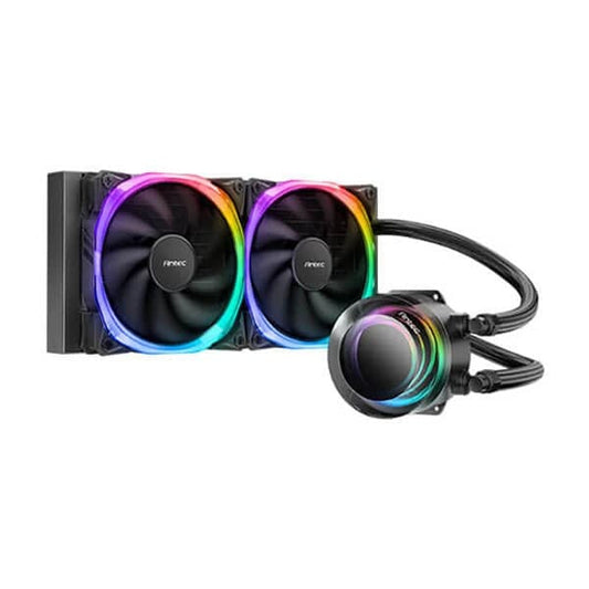 ANTEX VORTEX 240 ARGB 240mm CPU Liquid Cooler (Black)