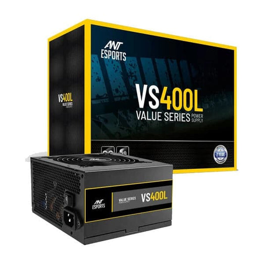 ANT ESPORTS VS400L 400W Value Series Non Modular ATX 2.0 Power Supply