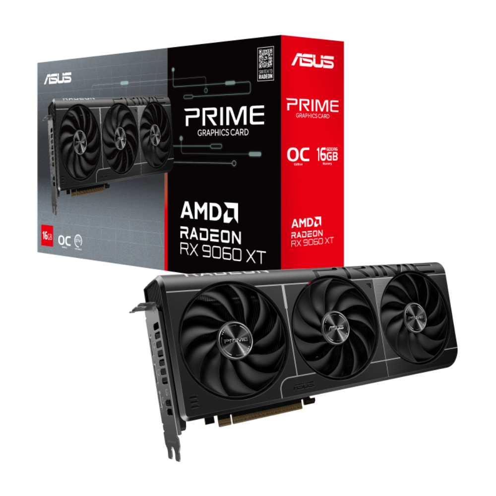 Buy ASUS Prime Radeon RX 9060 XT OC 16GB AMD Graphic Card