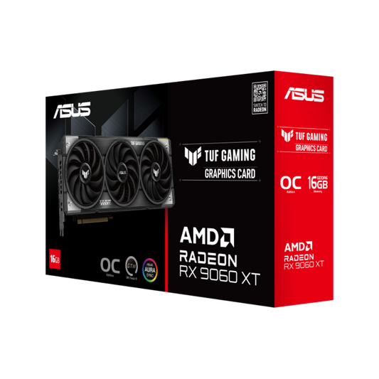 ASUS TUF Gaming Radeon RX 9060 XT OC Edition 16GB AMD Graphic Card