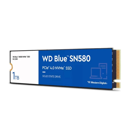 WESTERN DIGITAL Blue SN580 1TB M.2 NVMe Gen4 Internal Solid State Drive ( SSD )