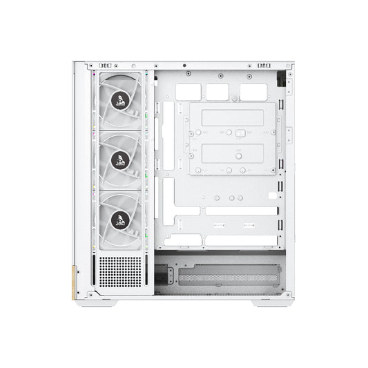 TAG Gamerz Stellar Prime ARGB EATX Mid Tower Cabinet (White)