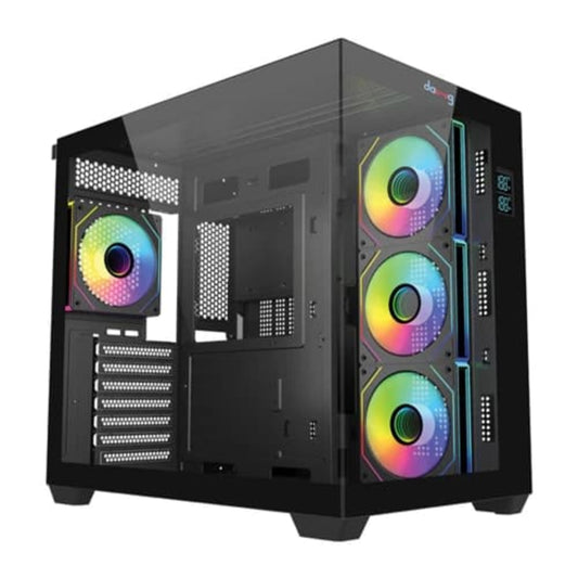 DAWG X 617 ARGB ATX Mid Tower Cabinet ( Black )