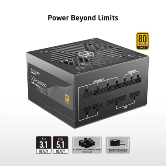 PROLAB DESIGN XPower XP-850 Gold Fully Modular ATX 3.1 Power Supply ( 850W )