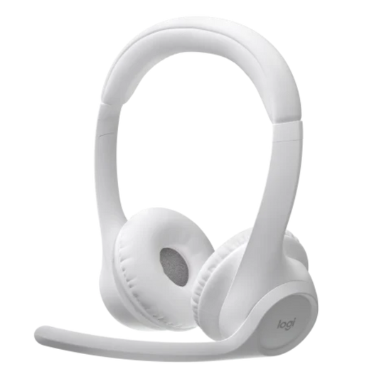 LOGITECH Zone 300 Wireless Gaming Headphone ( Off-white ) ( PC / Mac / Mobile ) ( 981-001418 )