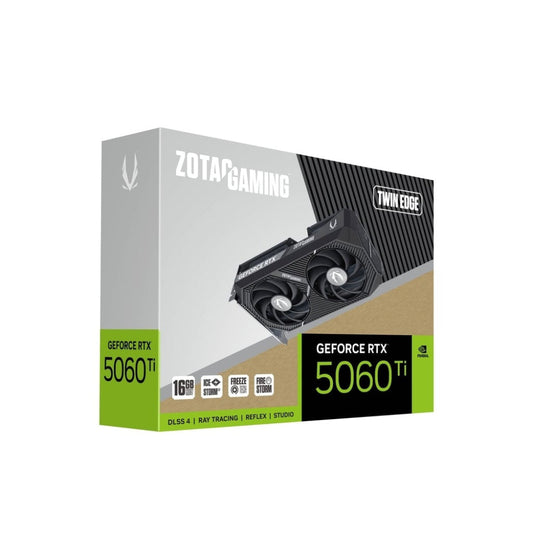 ZOTAC Gaming GeForce RTX 5060 Ti Twin Edge 16GB Nvidia Graphic Card