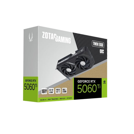 ZOTAC Gaming GeForce RTX 5060 Ti Twin Edge OC 16GB Nvidia Graphic Card