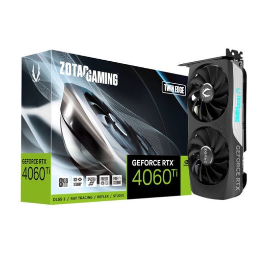 ZOTAC Gaming RTX 4060 Ti Twin Edge 8GB Nvidia Graphic Card