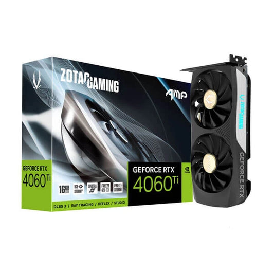 ZOTAC Gaming GeForce RTX 4060 Ti 16GB AMP GDDR6 Graphic Card