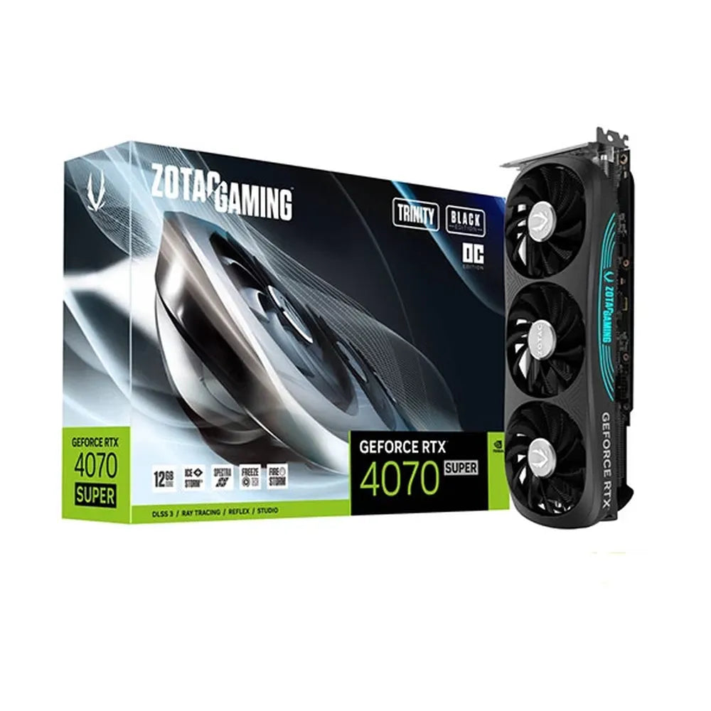ZOTAC GAMING GeForce RTX 4070 Super Trinity Black OC 12GB