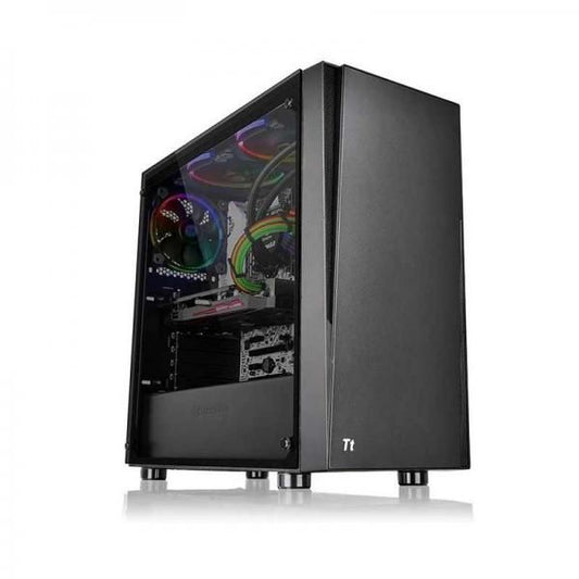 Thermaltake Versa J21 (ATX) TG Mid Tower Cabinet (Black)