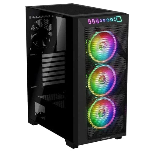 GAMDIAS Athene M1 Elite ATX MId Tower Cabinet (Black)