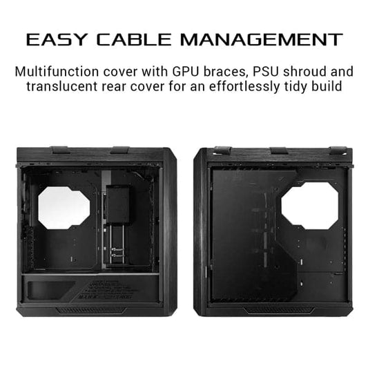 Asus ROG Strix Helios GX601 RGB Mid Tower Cabinet (Black)
