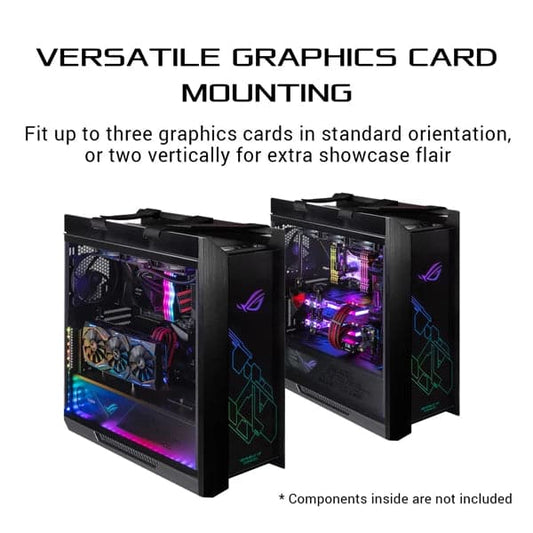 Asus ROG Strix Helios GX601 RGB Mid Tower Cabinet (Black)