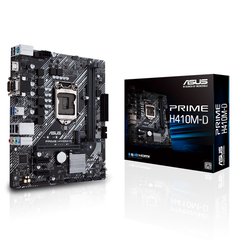 ASUS Prime H410M-D Motherboard