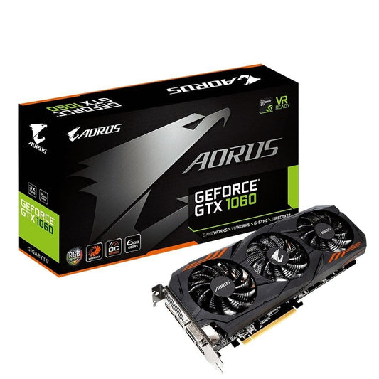 Gigabyte Aorus GeForce GTX 1060 6G Rev. 2.0 6GB GDDR5 Graphics Card
