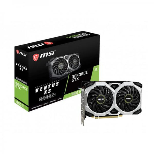 MSI Geforce GTX 1660 Ti Ventus XS OC 6GB GDDR6 Graphics Card