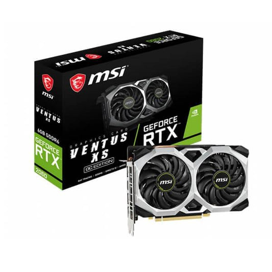 MSI GeForce RTX 2060 Ventus XS 6G OC Graphic Card