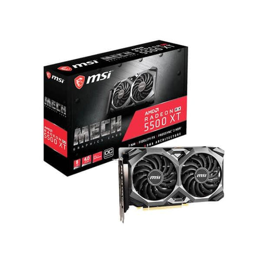 MSI Radeon RX 5500XT MECH OC 8GB GDDR6 Graphic Card