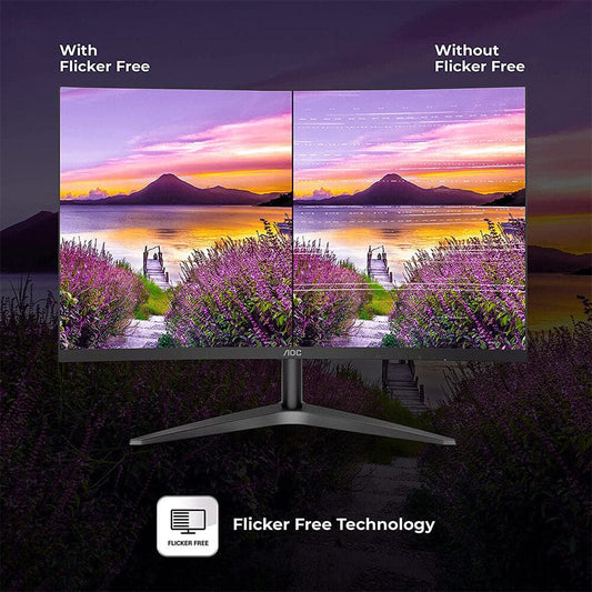 AOC C24B1H 23.6 Inch 1500R Curved LCD Gaming Monitor