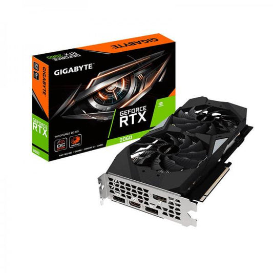 Gigabyte GeForce RTX 2060 WINDFORCE OC 6G 6GB GDDR6 Graphics Card
