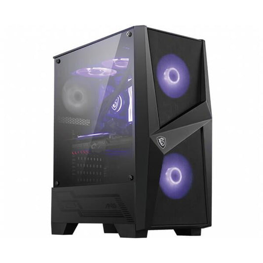 MSI MAG Forge 100M RGB MID Tower Cabinet (Black)