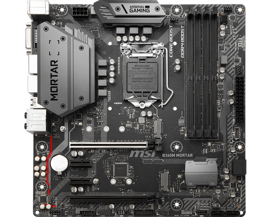 MSI B360M Mortar Motherboard