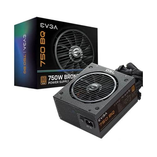 EVGA 750 BQ Bronze Semi Modular PSU (750 Watt)