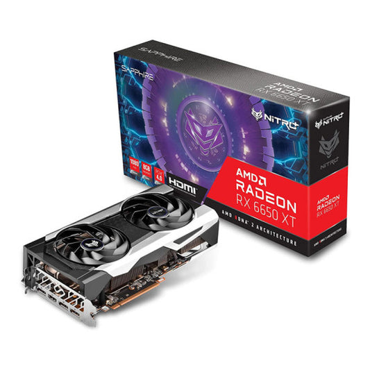 Sapphire Nitro+ AMD Radeon RX 6650 XT Gaming OC 8GB GDDR6 Graphics Card