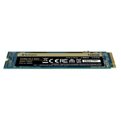 Verbatim Vi3000 128GB NVMe M.2 SSD