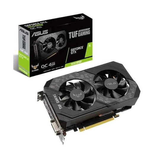 Asus TUF Gaming GeForce GTX 1650 Super OC 4GB Edition HDMI DP DVI Gaming Graphics Card