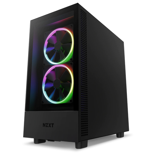 NZXT H5 Elite Mid Tower Cabinet (E-ATX) (Black)