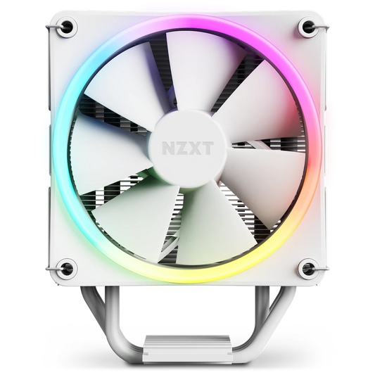 NZXT T120 RGB 120mm PWM RGB CPU Air Cooler (White)