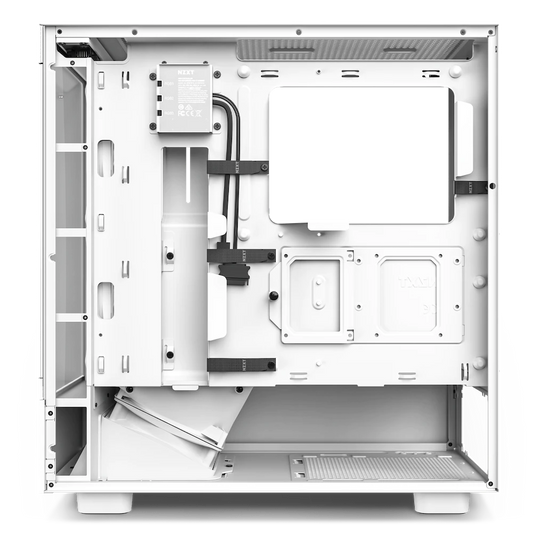 NZXT H5 Elite Mid Tower Cabinet (E-ATX) (White)